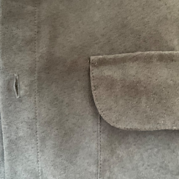 Van Heusen Man’s Dress Shirts soft suede Navy and Gray Size L - Picture 6 of 12